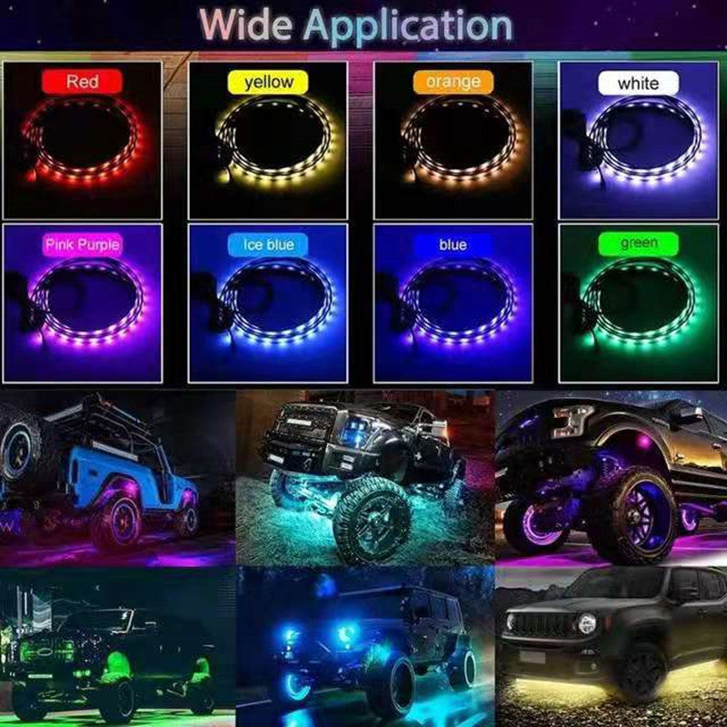 T3 GlowTrack RGB Car Chassis Light - App and Voice Control