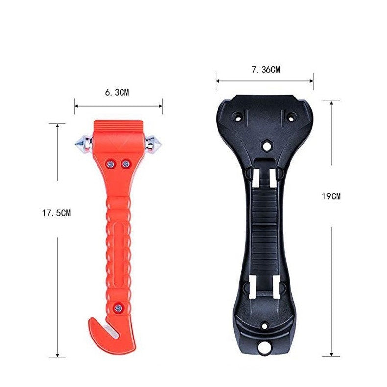 Car 2-in-1 Safety Hammer Fire Escape Tool