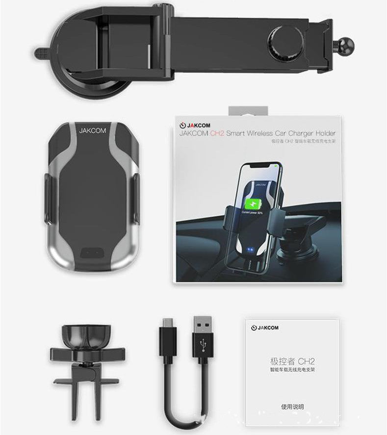 JAKCOM CH2 Smart Wireless Car Charger Holder