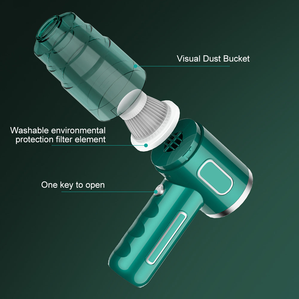 Wireless Portable Vacuum Cleaner – Dual Power 18th Generation Suction