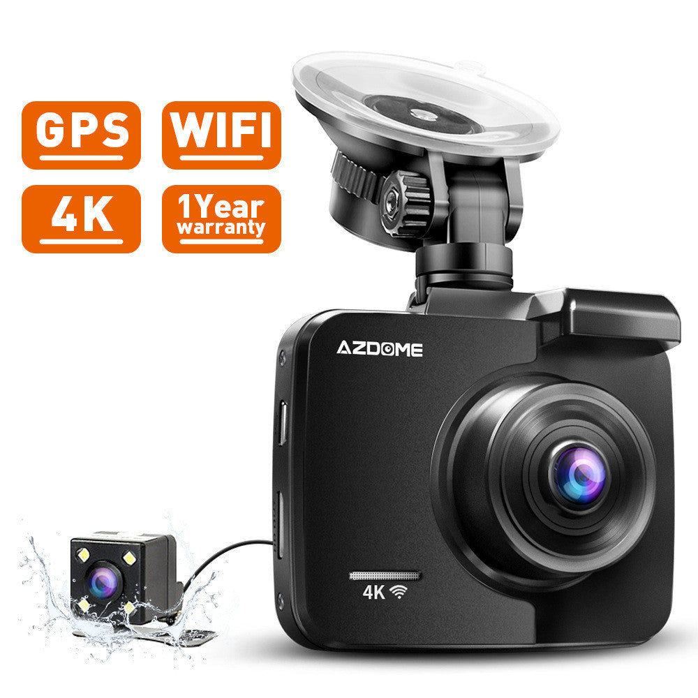 Azdome Dash Cam - 150 Degree Dual Lens Car Camera