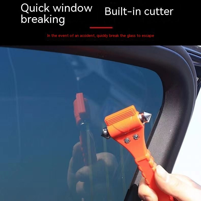 Car 2-in-1 Safety Hammer Fire Escape Tool