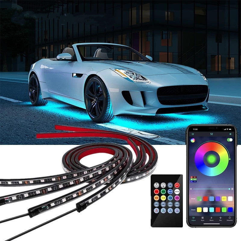 T3 GlowTrack RGB Car Chassis Light - App and Voice Control