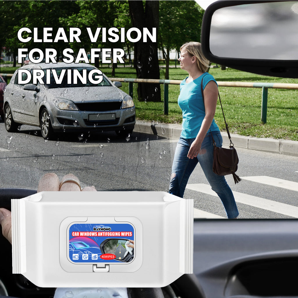 Car Anti-fog Rainproof Wipes