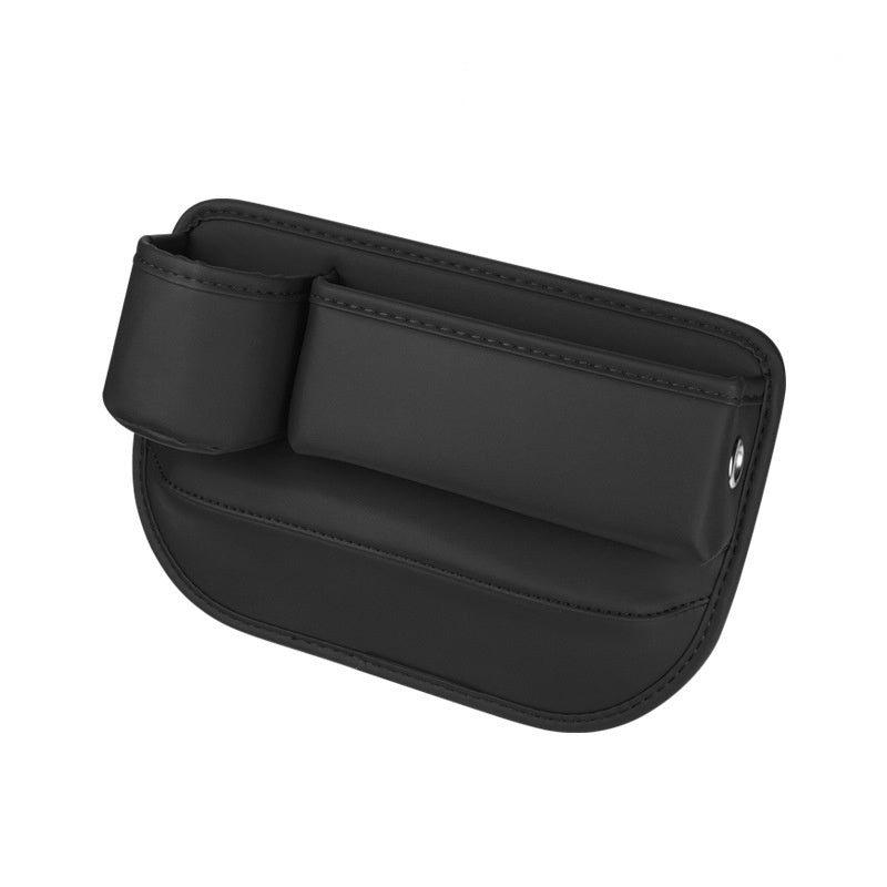 T3 LuxeGap Leather Car Seat Organizer